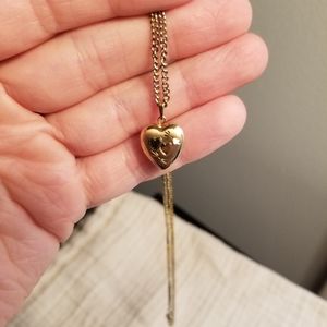Gold Heart Shaped Locket